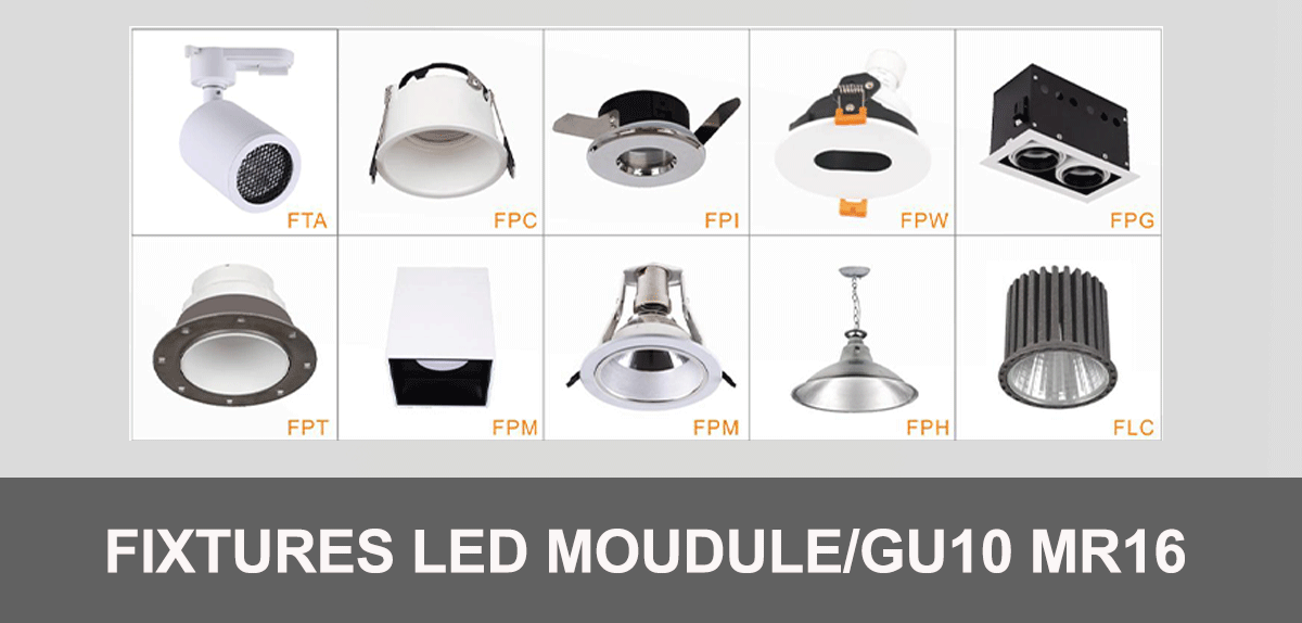 Fixtures LED Moudule/GU10/MR16